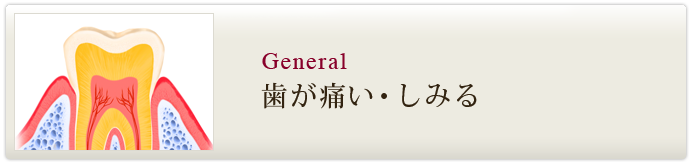 歯が痛い・しみる
